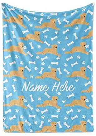 Online Coperta Da Tiro Personalizzata In Pile Labrador E Sherpa Per Uomo Bambini Coperte Per Animali Domestici Abbinate Perfette Per Andare A Letto, Biancheria Da Letto O Come Regalo