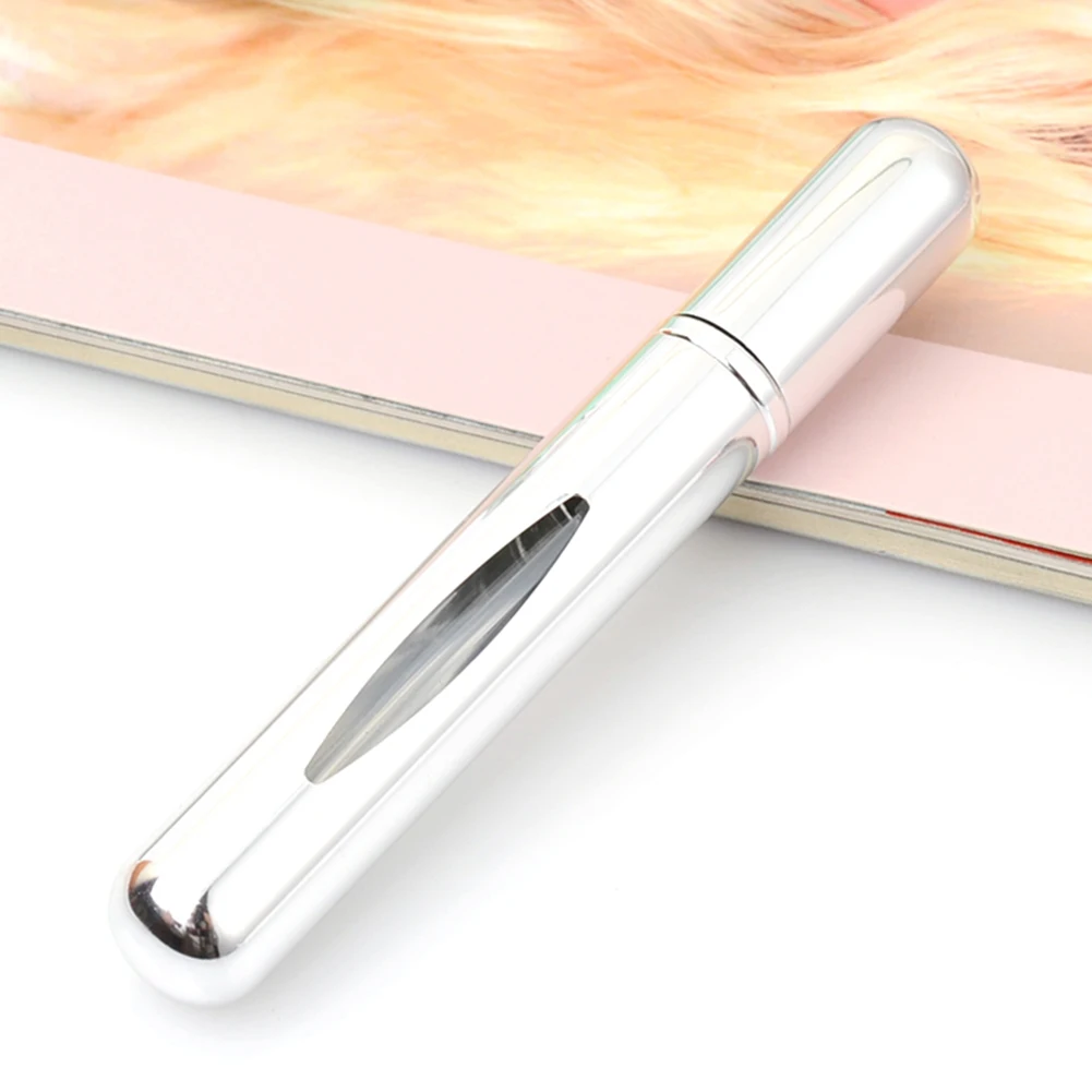 Мини Алюминиевые Духи 5 мл спрей Заправляемый флакон распылитель портативная