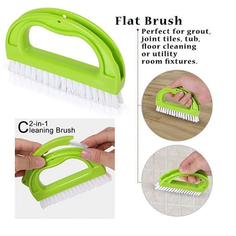 

4pcs/set Cleaning Brush for Home Bathroom Kitchen Household Effectively Clean Joint Tiles Removes Mould