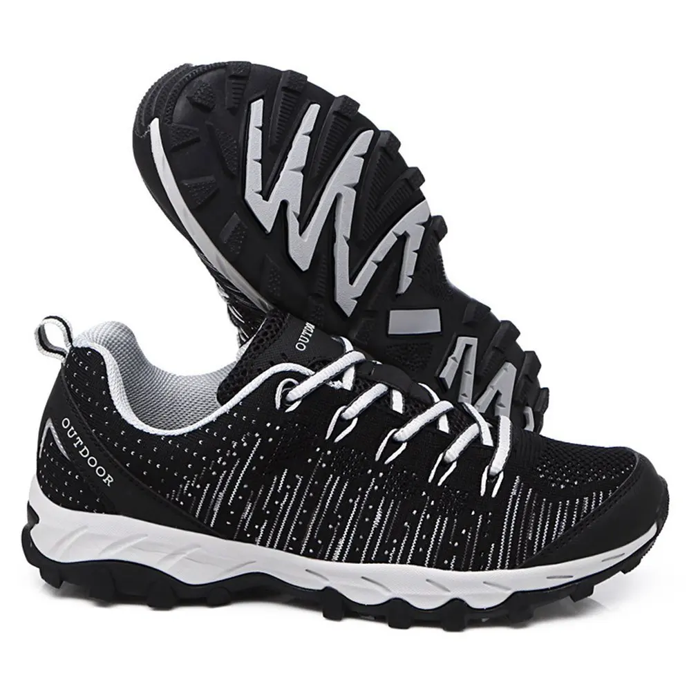 

Autumn Winter Comfortable Men Women Anti-Slip Hiking Shoes Lightweight Breathable Outdoor Trekking Mountaineering Shoes