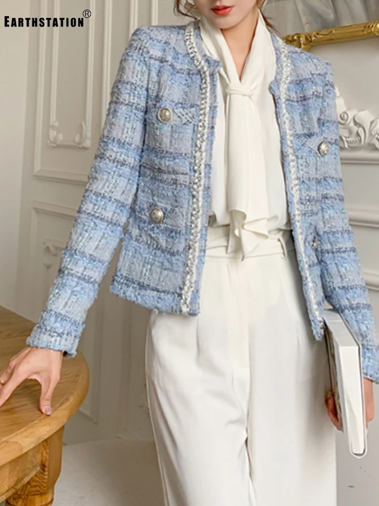 Женское короткое пальто с цепочкой и карманом Осеннее|Женские куртки| |