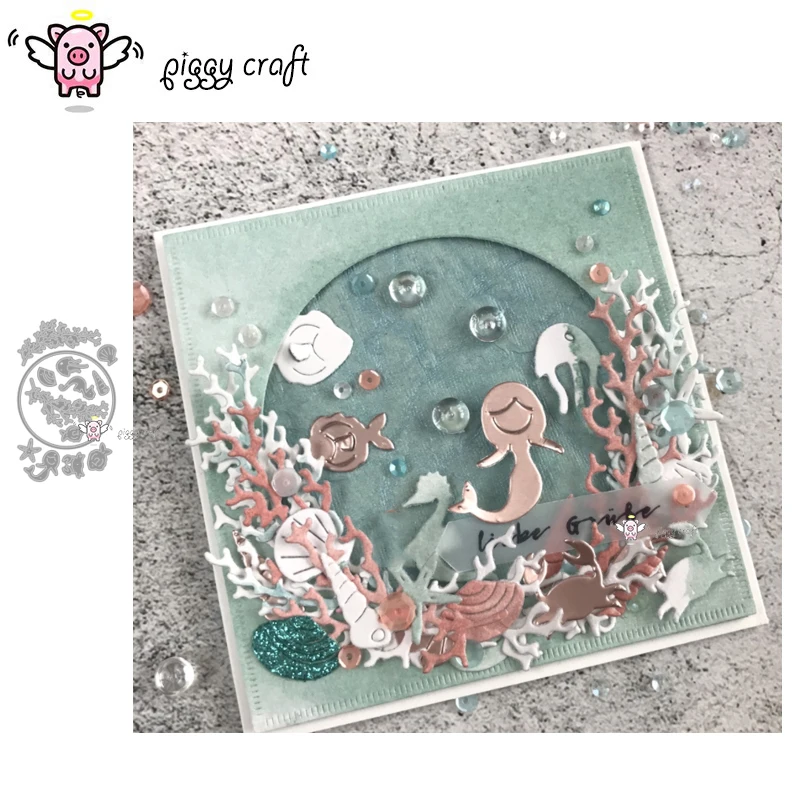 Свинья для рукоделия металлический Трафаретный вырубной штамп кроя поделочная