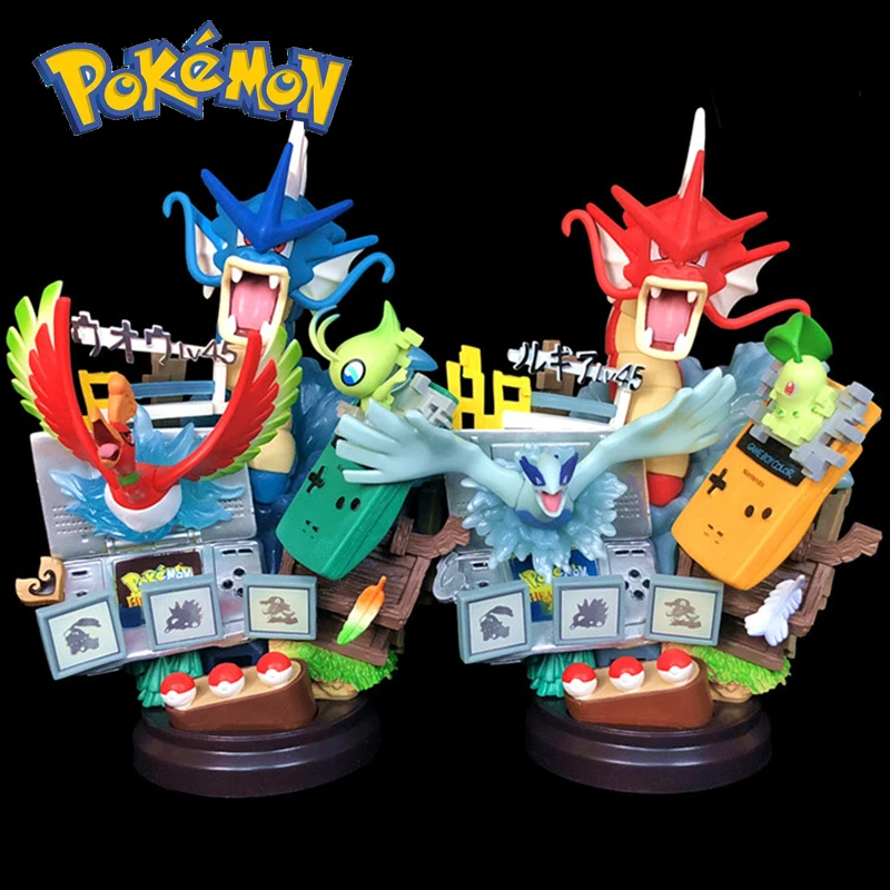 Takara Tomy Покемон мяч с Пикачу Чаризард Game Boy Player Gyarados эльф фигурка героя 18 см модель|