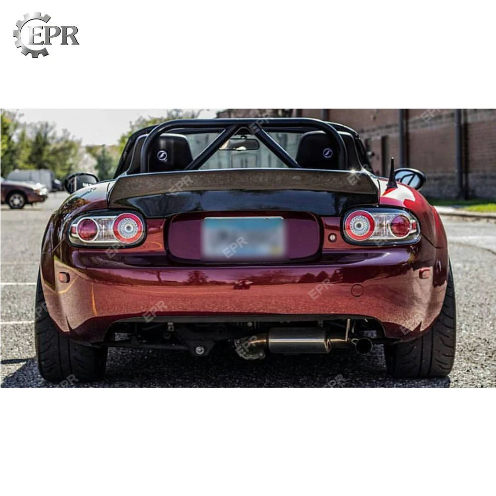 ФАП неокрашенное крыло для Mazda MX5 NC NCEC Roadster Miata EPA задний спойлер из стекловолокна