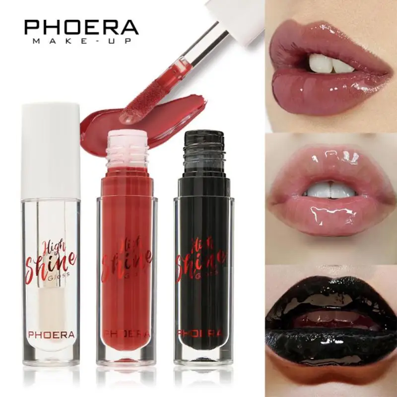 3/4 цветов/набор блестящая губная помада зеркальный блеск для губ стойкий