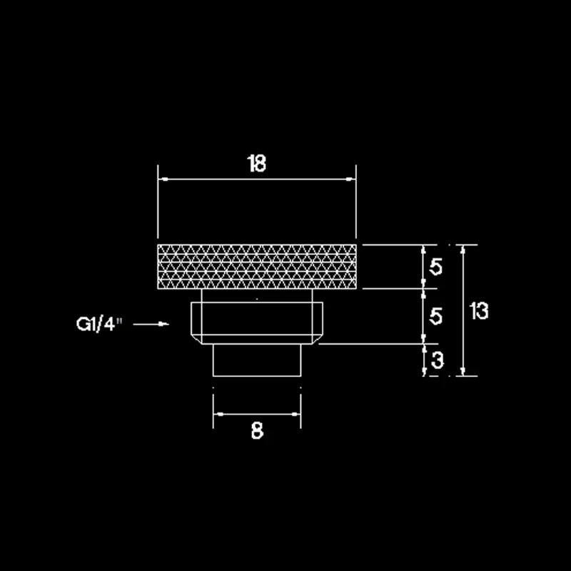 

Water Cooling System 10K Temperature Sensor G1/4" Stop Fitting 2-Pin Plug Cable