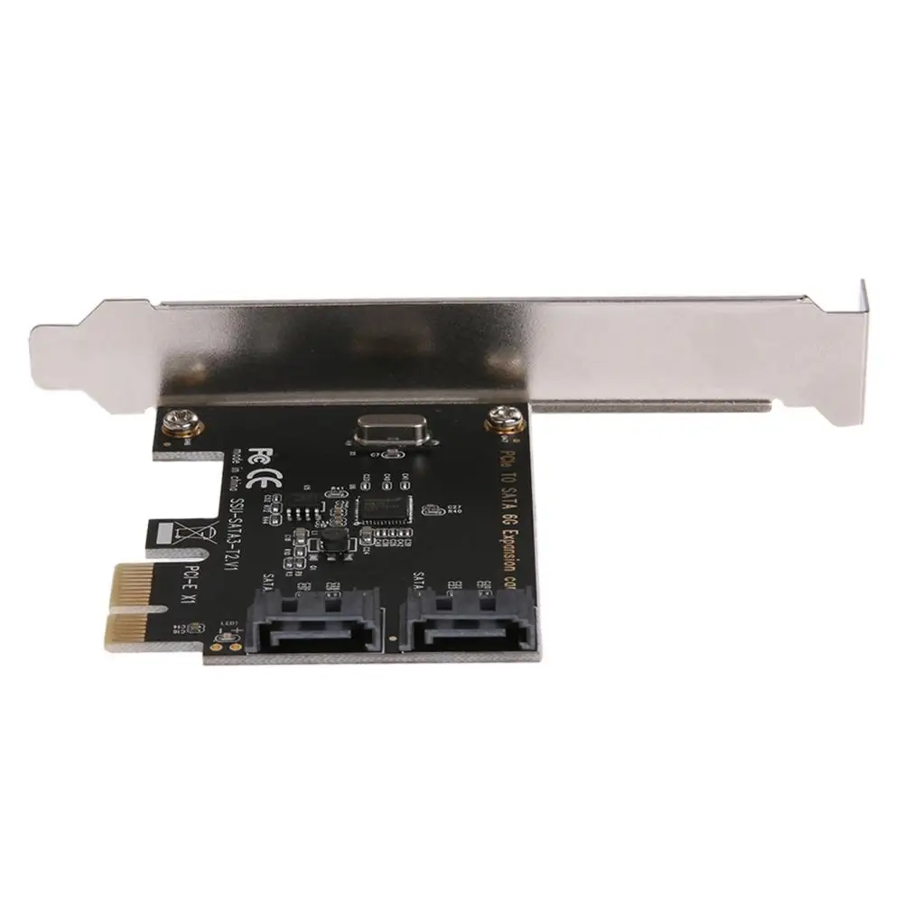 PCI E 1X 4X 8X 16X Express к порту SATA3.0 SATA III 6G Контроллер Расширения адаптер для компьютера