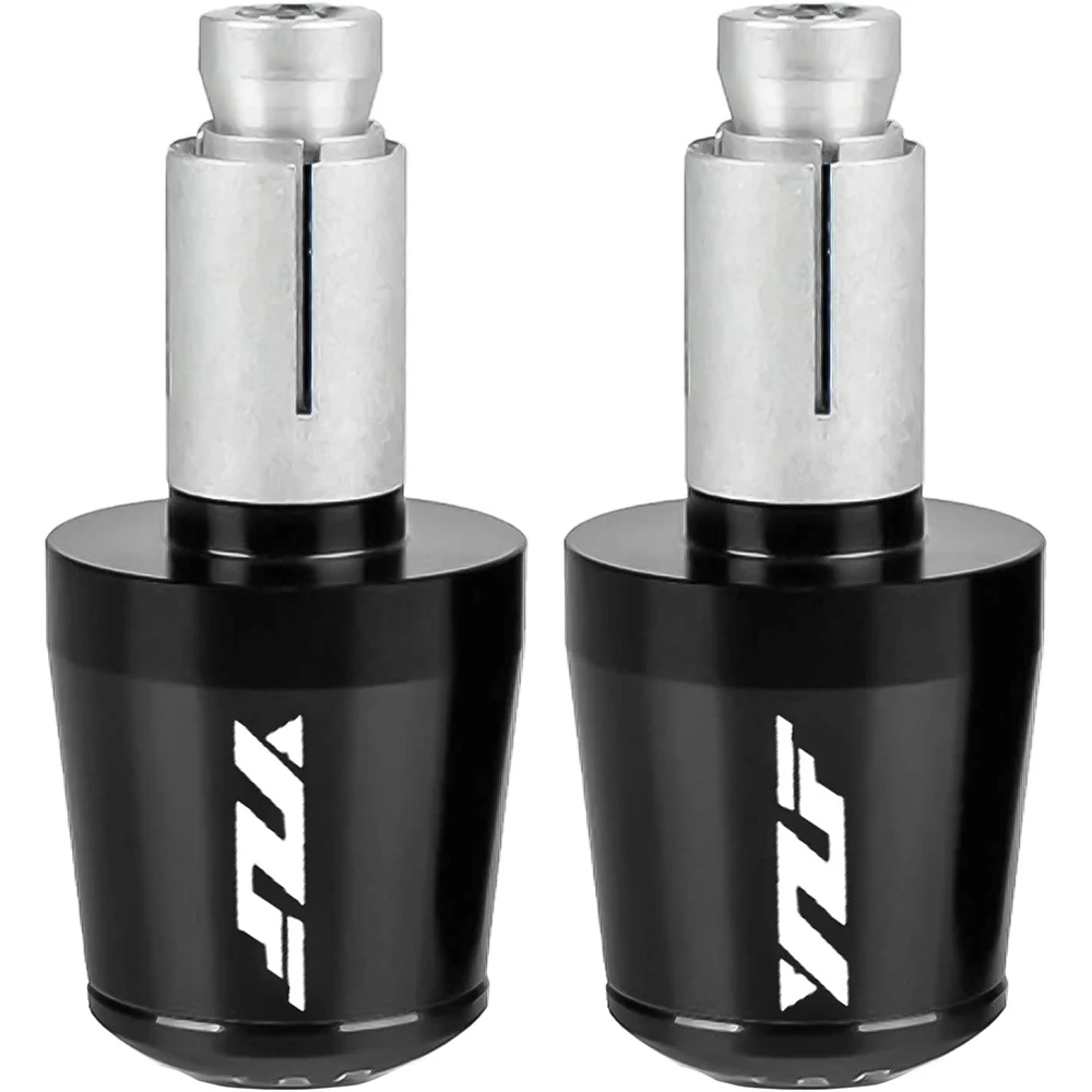 

7/8" 22mm Motorcycle Handlebar End Aluminum Handle Bar Grips Cap Gear Balanced Plug for YAMAHA YZF R1 R3 R6 R125 R6S R25 600R