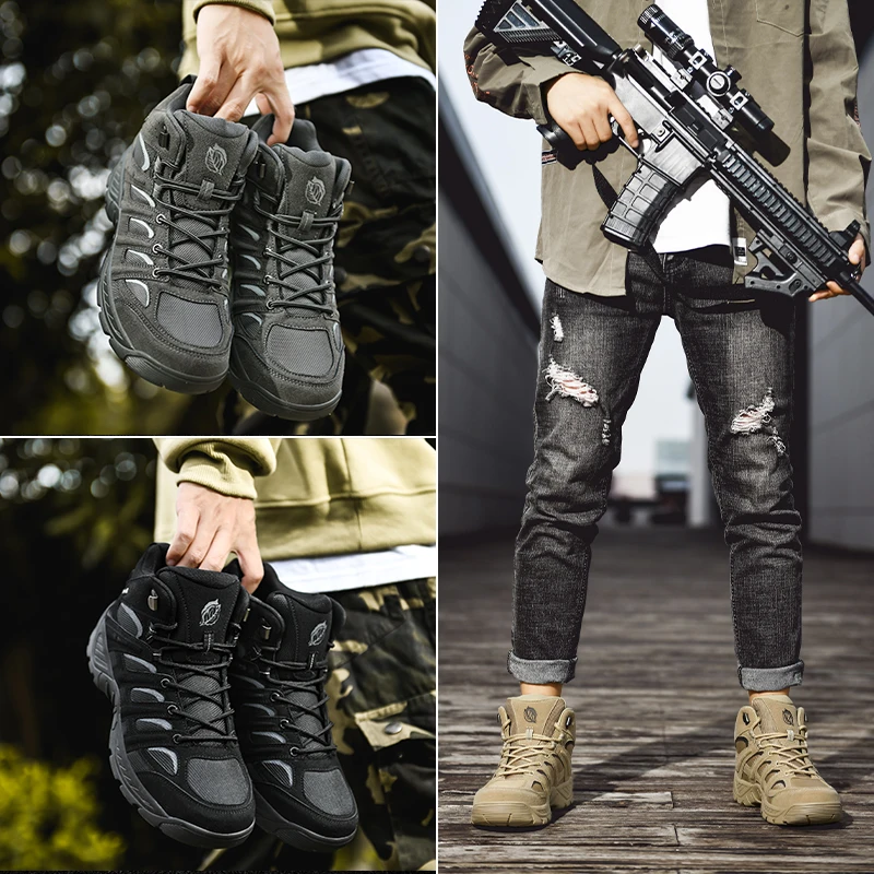 

Lcxmnd Martin boots 2020 new work wear men's military boots high fashion shoes
