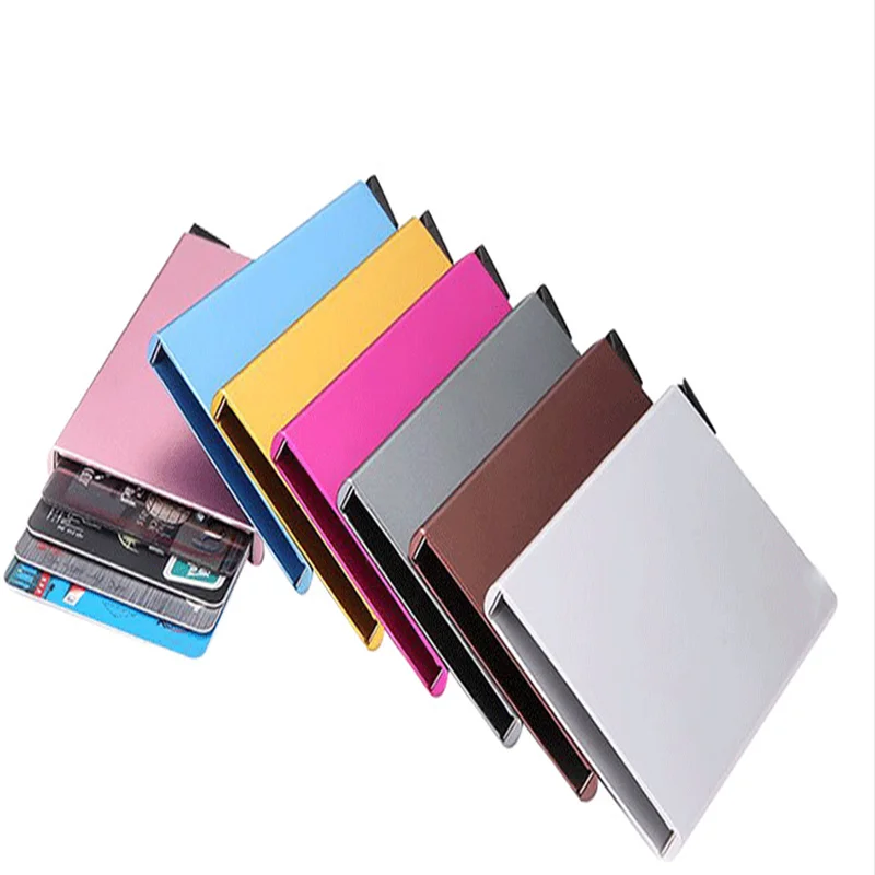 2020 маленький портативный Волшебный держатель для карт s Rfid женский кошелек