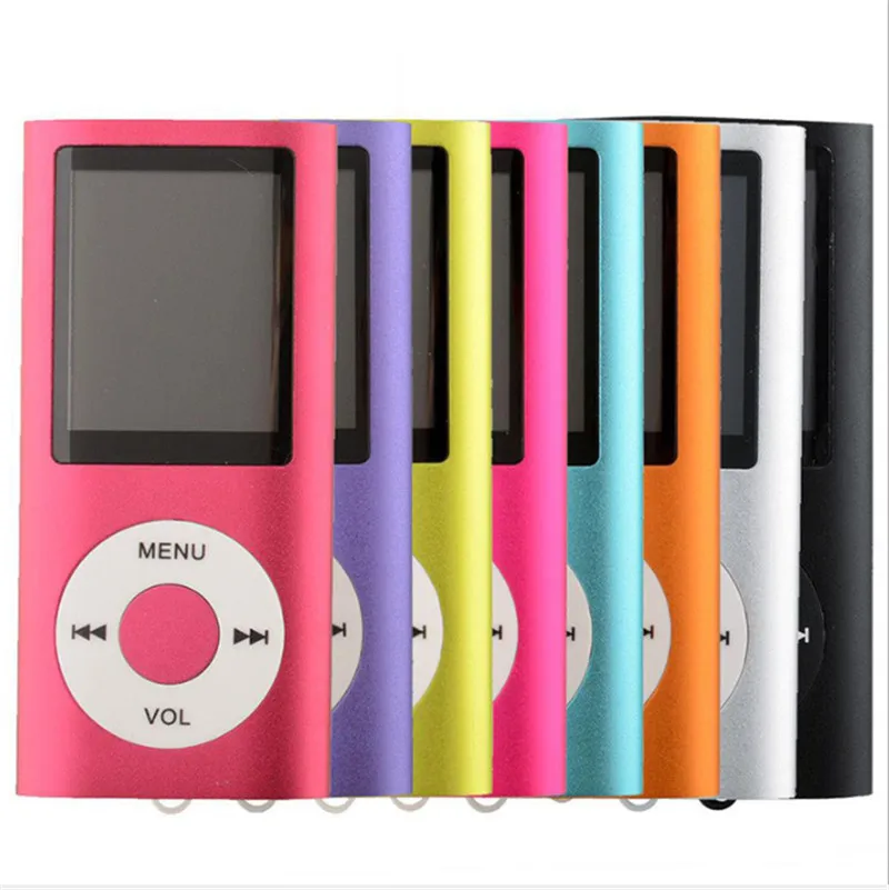 Портативный MP4 плеер 32 ГБ цифровое светодиодное видео MP3 SD LCD iPod музыкальный