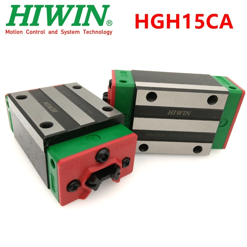 100% Original Hiwin brand new HGH15CA 15MM linear guideway blocks Linear narrow carriage for HGR15 guide rail CNC router