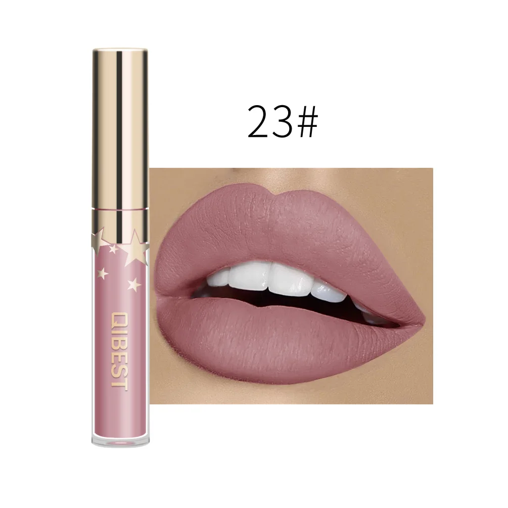 42 Colors Waterproof Liquid Lip Gloss Metallic Matte Lipstick For Lips Cosmetic Sexy Batom Mate Lip Tint Makeup Lasting Lipgloss