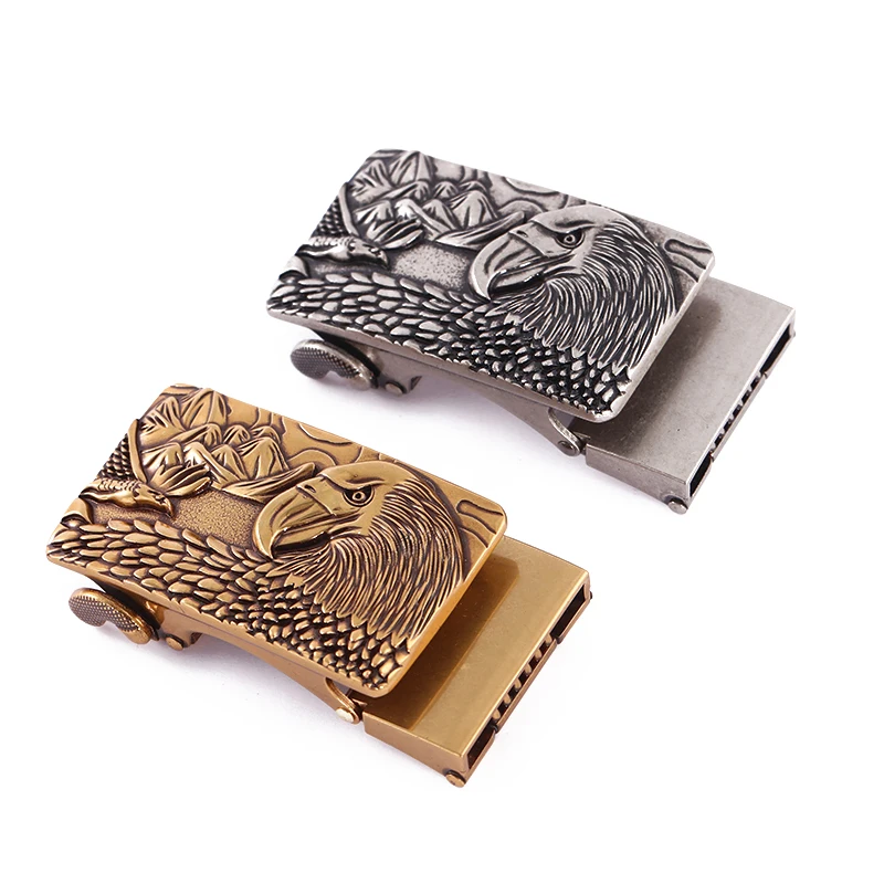 

Western Cowboy Mountain Eagle Belt Buckle Zinc Alloy PU Leather Belt Casual Personality Decoration Men and Women Accessories