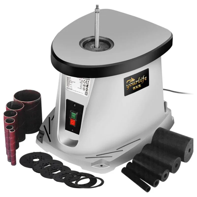 

Desktop electric belt machine 14 inch sand column machine shaft sand machine sanding machine
