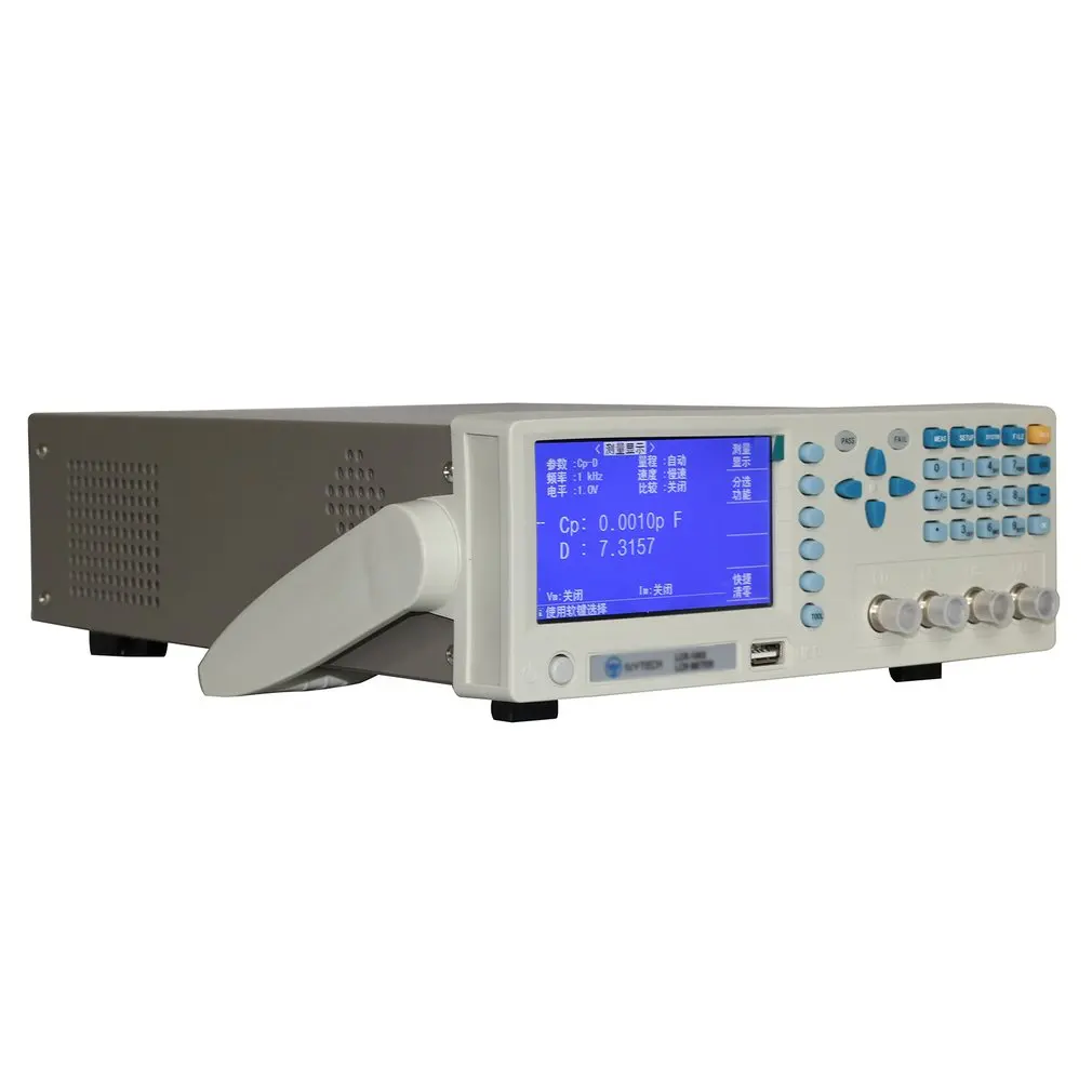 

LCR meter,LCR105X LCR meter,LCR106X LCR meter,4.3-inch TFT Display,RS232C Processor USB Host Interface