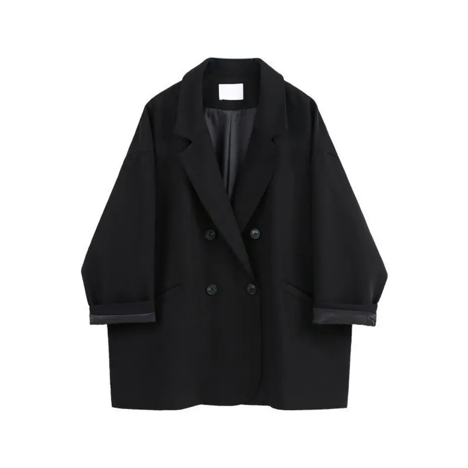 Women Blazer Spring and Autumn 2022 New Fashion Korean Vintage Suit Jacket Female Oversized Blazer enlarge