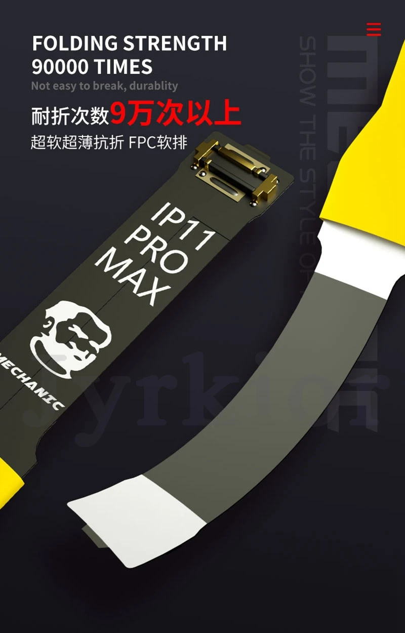 

Mechanic For iPhone Samsung Android Boot line Test Cable Mobile Phone Motherboard Repair DC Power Supply Current Testing Cable