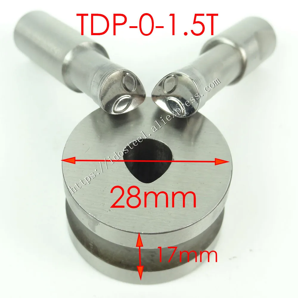 TDP-0-1.5T Инопланетный шаблон таблетка молока высечки 3D штамповки пресс-формы конфеты штамповки Пользовательский логотип кальция таблетка штамповки 8,86*7,9 мм - Цвет: TDP-0-1.5T