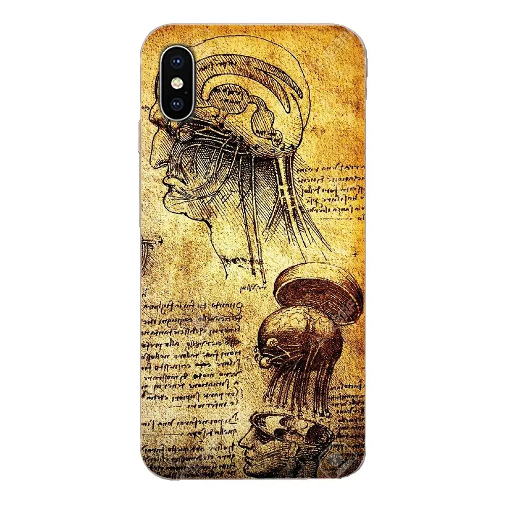 ТПУ чехол для LG K50 Q6 Q7 Q8 Q60 X power 2 3 Nexus 5 5X V10 V20 V30 V40 Q Stylus Italy Leonardo Da Vinci Art Work Painting |