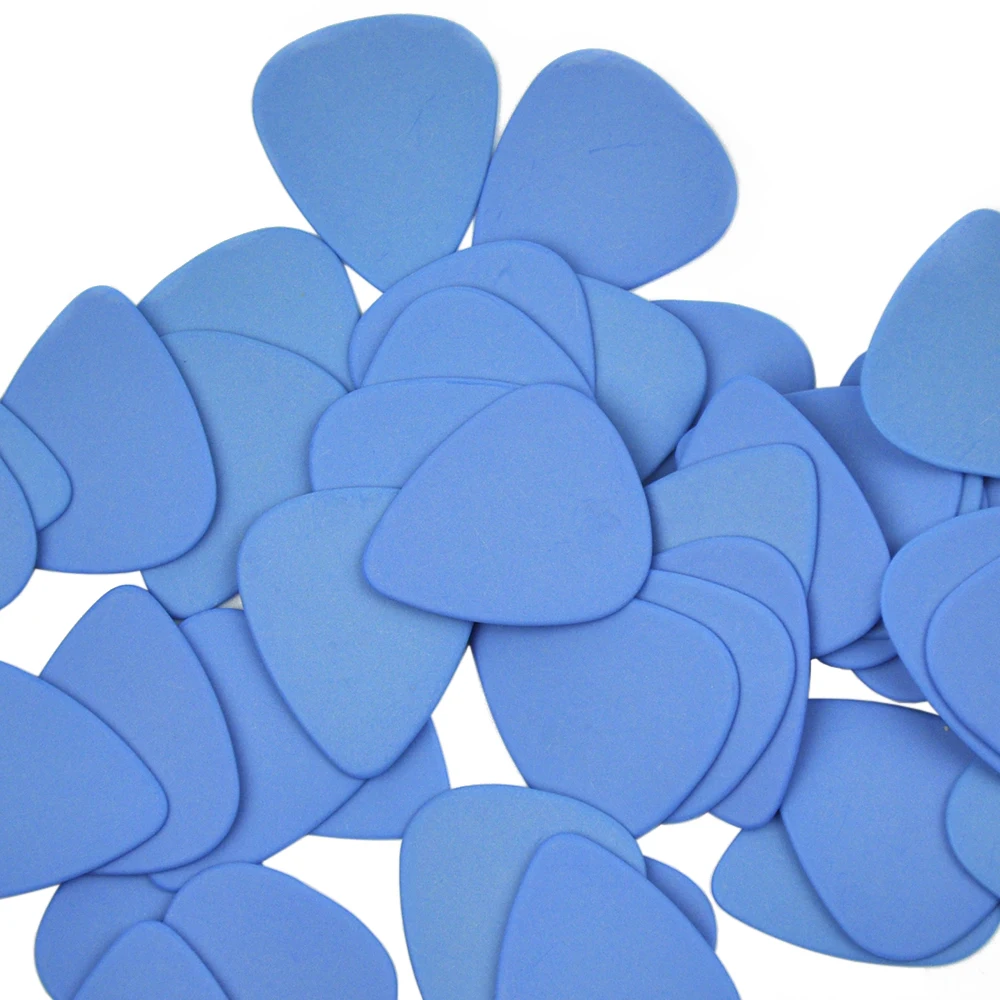 

Lots of 100pcs Blue 1mm Heavy Gauge Delrin Guitar Bass Picks Plectrums