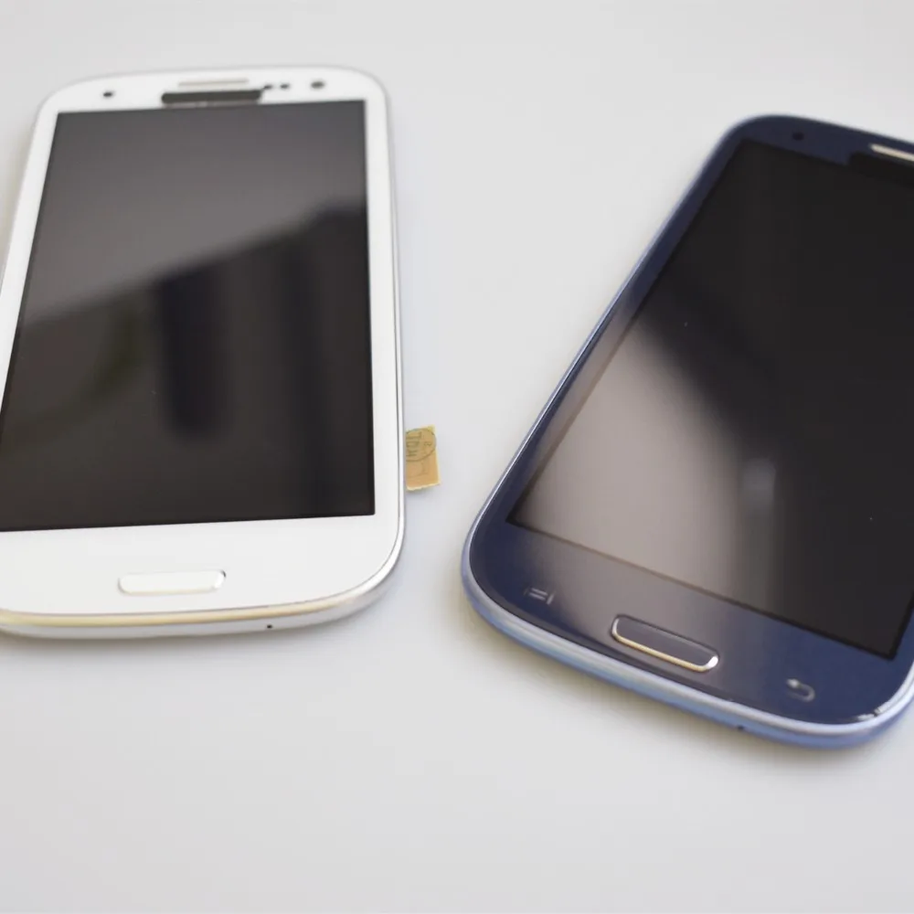 Для samsung Galaxy S3 TFT lcd дисплей lcd кодирующий преобразователь сенсорного экрана в сборе с рамкой для samsung Galaxy S3 i9300 i9300i i9308i