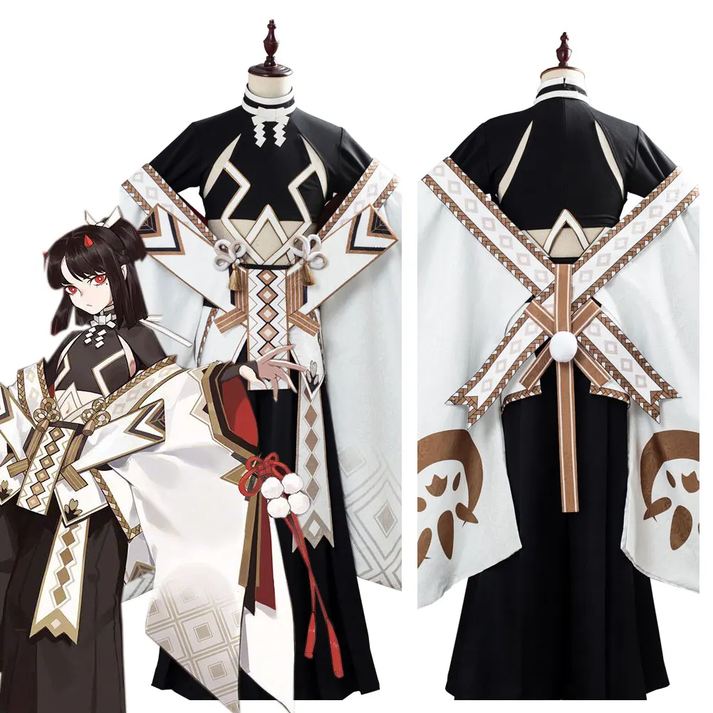 Onmyoji Onikiri Косплей Костюм Onmyoji кимоно наряд Onmyoji карнавальные костюмы на Хэллоуин