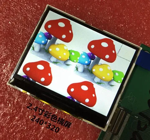 2 4 дюймовый 39PIN 262K TFT LCD горизонтальный экран ILI9342 Привод IC 8/9/16/18Bit интерфейс MCU 240(RGB)*
