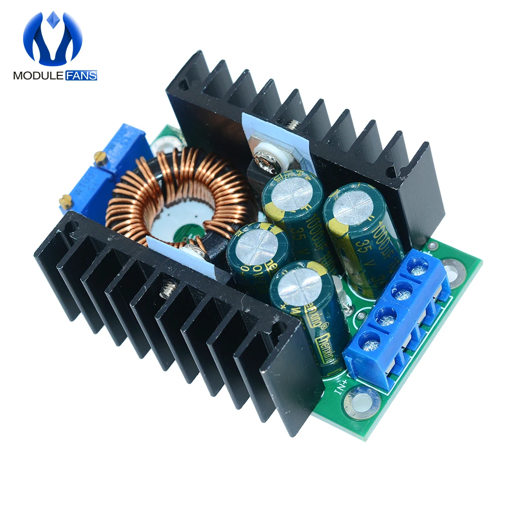 10PCS DC CC 9A 300W Step Down Buck Converter 5-40V To 1.2-35V Power Module PCB Board | Электронные компоненты и