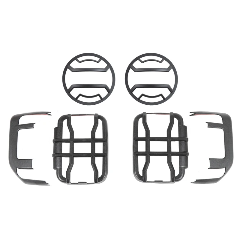 

Car Headlight Decor Cover for Jeep Wrangler Gladiator JT 2018-2021,LED Tail Light Lamp Hood Trim Cover Accessories