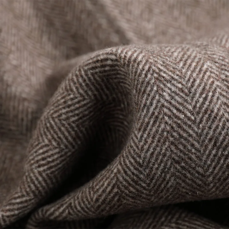 Женский 19FW осенне зимний двусторонний шерстяной твидовый Блейзер striped Bon пальто в