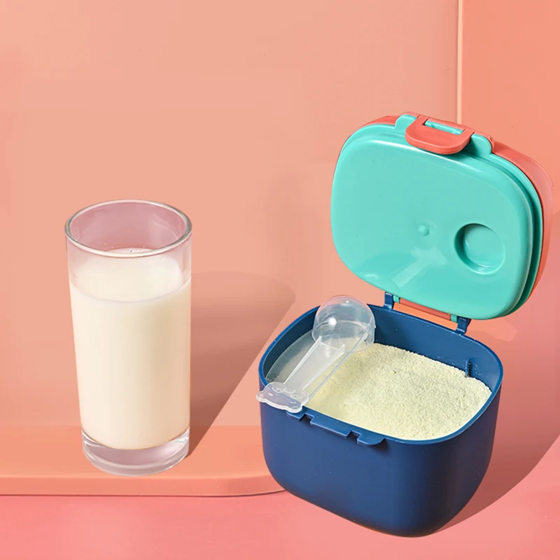 

New Baby Milk Powder Portable Baby Food Storage Box Essential Cereal Infant Milk Powder Box Toddle Snacks Container