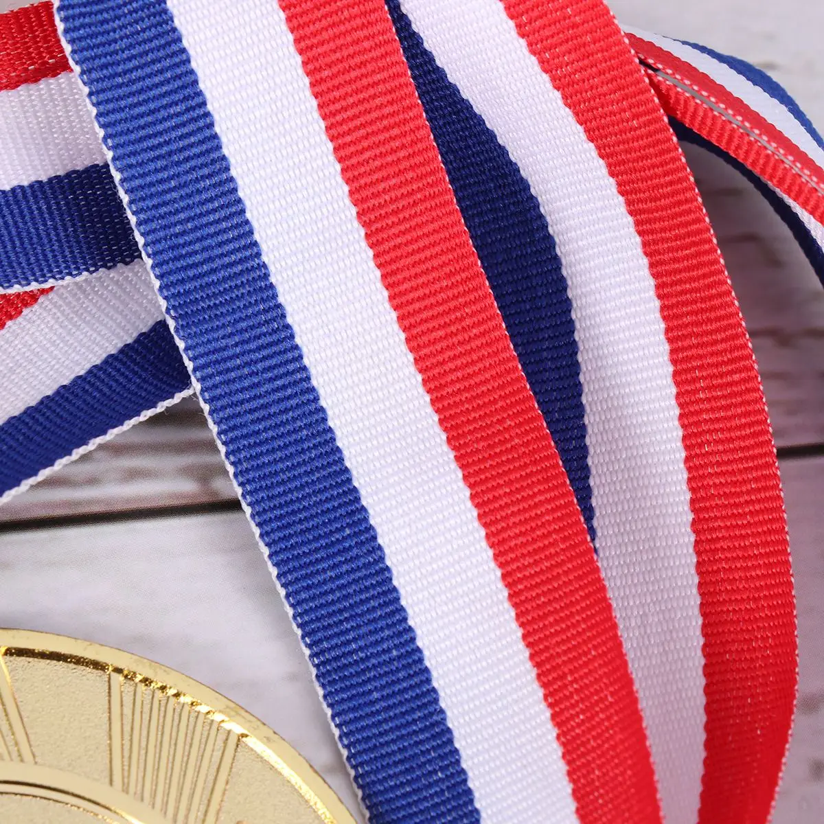 

4/6Pcs Creative Award Medals Wheat Ears Number Pattern Universal Medals with Lanyard for Sports Competition Gold Silver Bronze