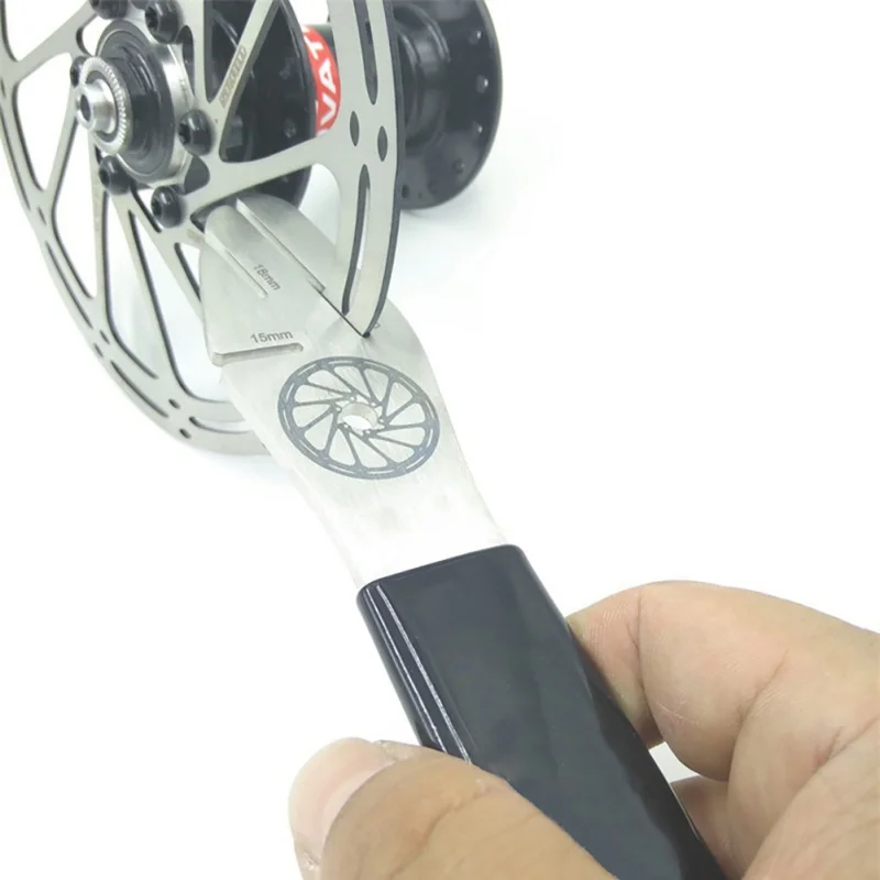 

Mountain Bicycle Disc Stainless Steel Tool Flattening Correction Wrench MTB Bike Bicycle Disc Brake Rotor Alignment Truing Tools