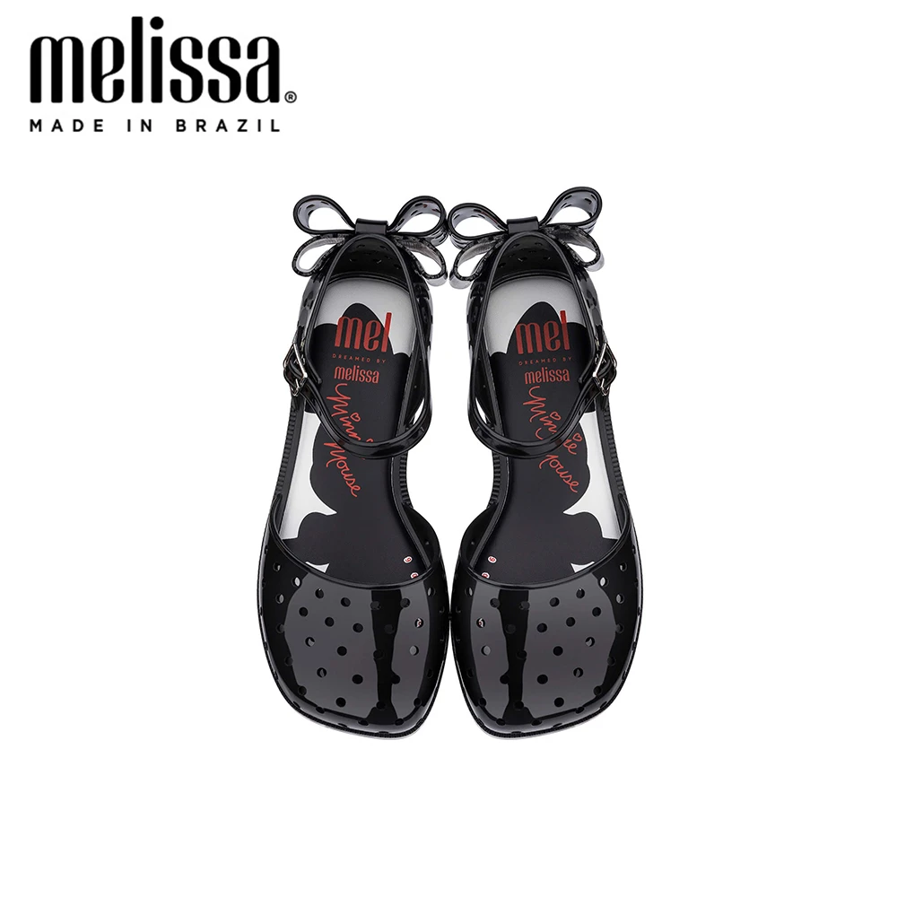 

Mini Melissa Mel Furadinha + Infantil Girl Jelly Shoes Sandals 2020 Shoes Soft Melissa Sandals For Big Children Non-slip