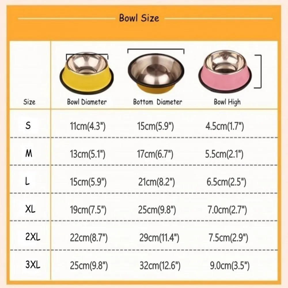 

S-3XL Dog Bowls Stainless Steel Travel Footprint Feeding Feeder Water Bowl For Big Dogs Feeding Dish Fit All Pet Puppy Cat Bowl