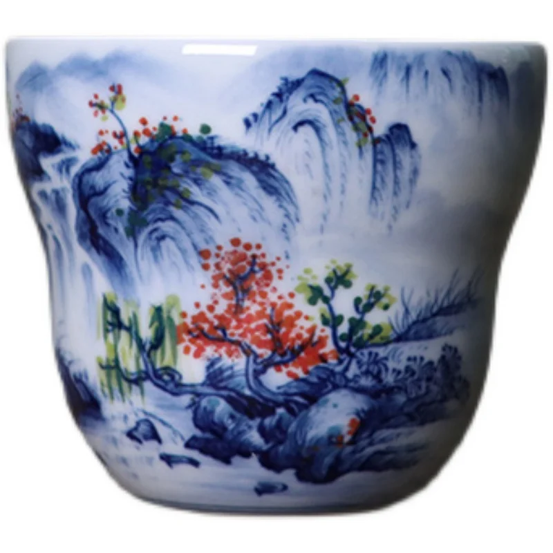 JingLin oculto debajo del esmalte, taza de ferro colorida (analizada)-2
