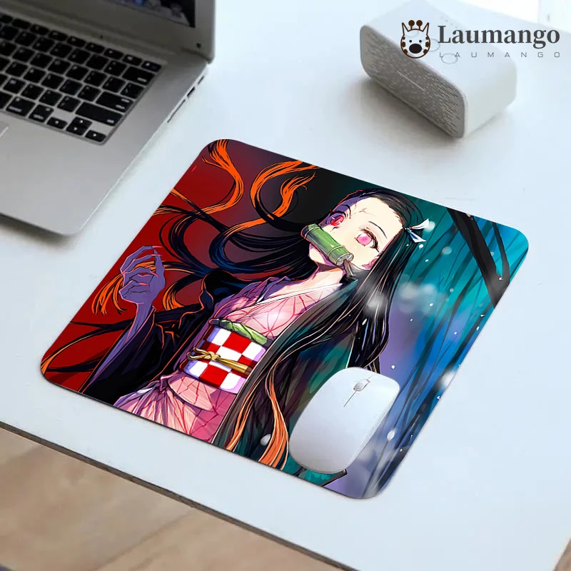 

Gaming Pc Gamer Demon Slayer Desk Pad For Mouse Keyboards Accessories Deskpad Mausepad Mousepad Anime Mat Deskmat Small Pad