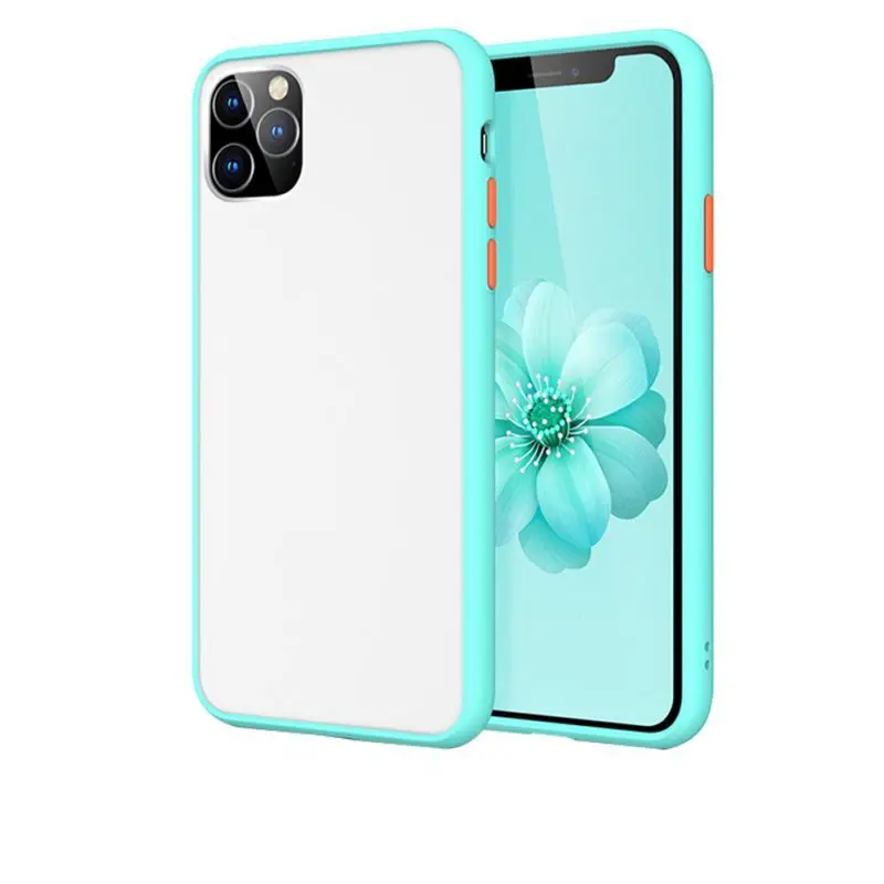 Тонкий Матовый Жесткий Чехол для iphone 11 pro Max жесткая задняя крышка из