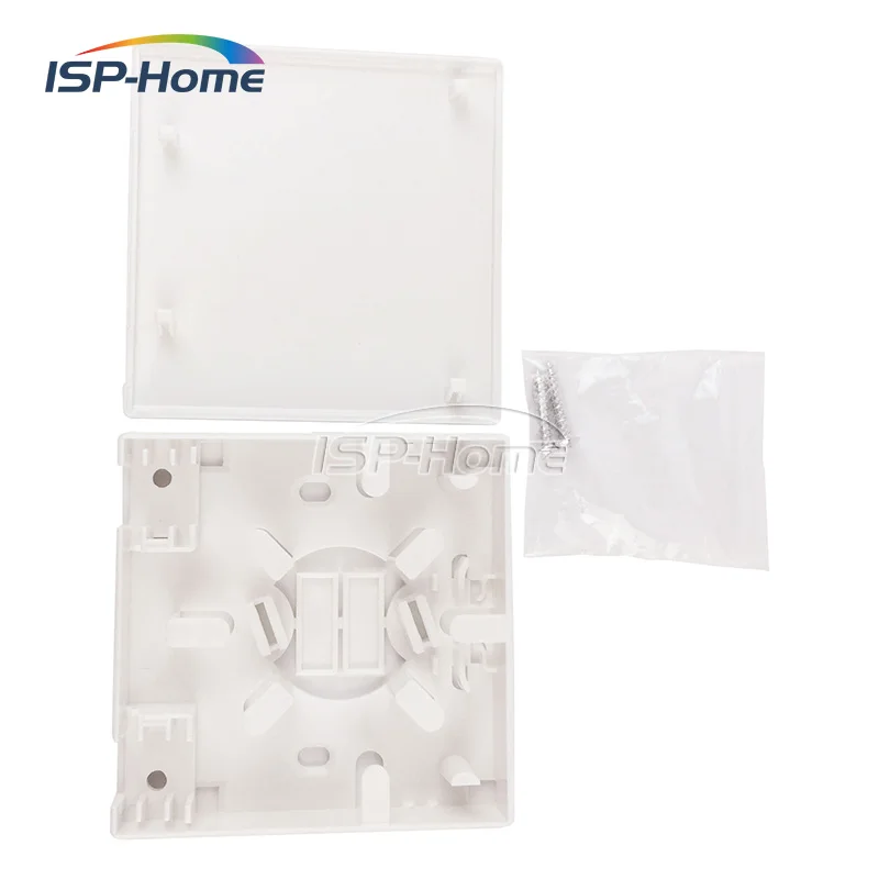 100 шт./лот 2-жильная оптоволоконная настольная Клеммная коробка для адаптера SC FC |