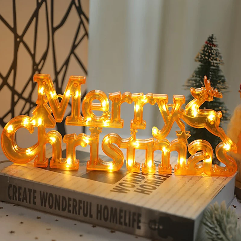 Рождественский светодиодный светильник семейные рождественские подарки новый