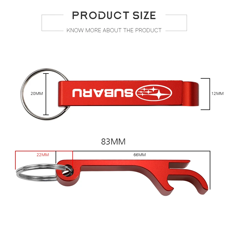 Открывалка для бутылок из цинкового сплава брелок ключей с лазерным логотипом на