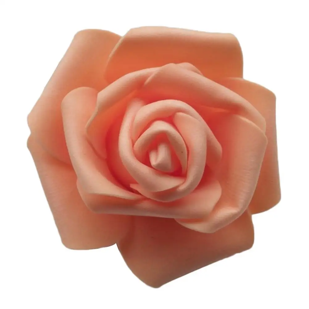 

25/50/100Pcs Artificial PE Foam Rose Flowers Head DIY Wedding Home Room Decor