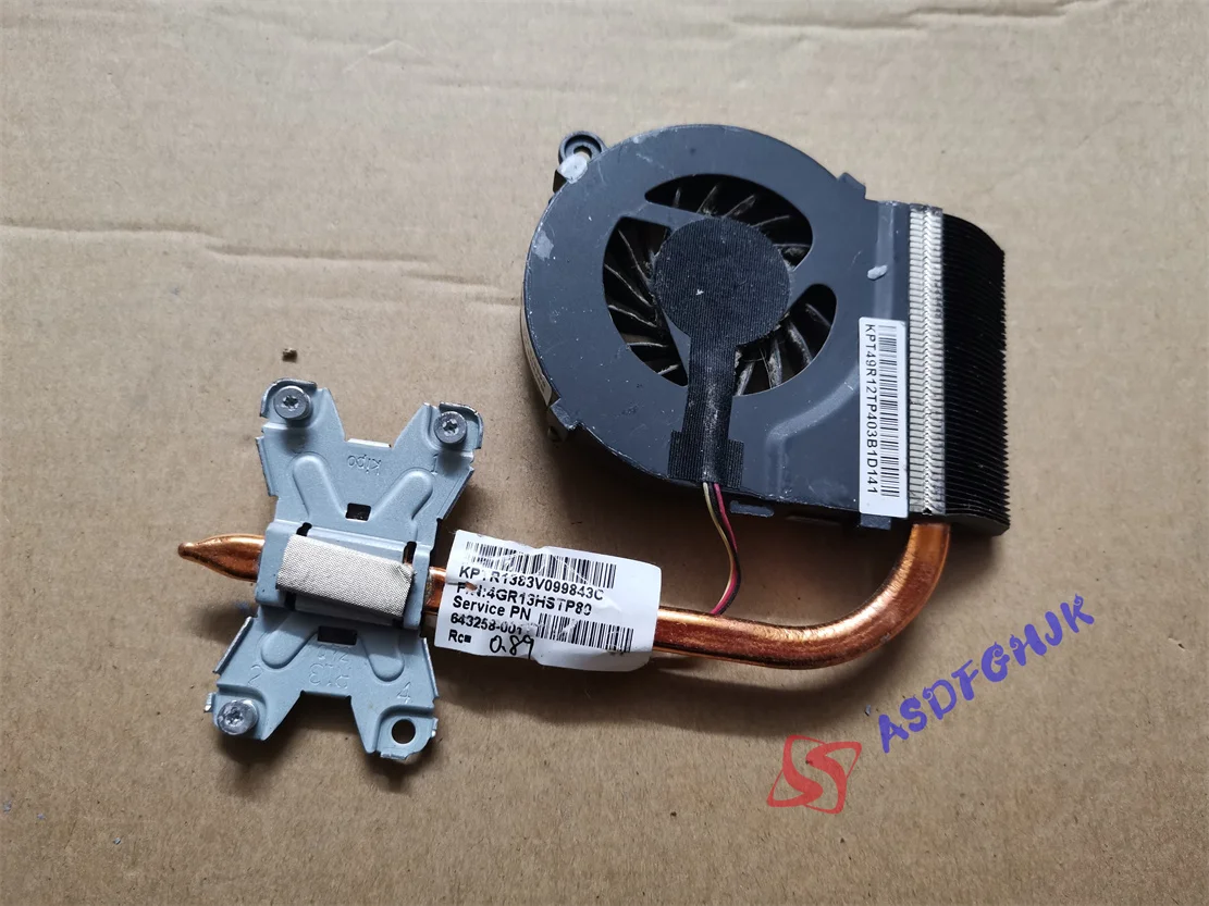 

Genuine Laptop CPU Cooling Fan with heatsink Replacement for HP Pavilion G7-1000 643258-001 646578-001 fully tested