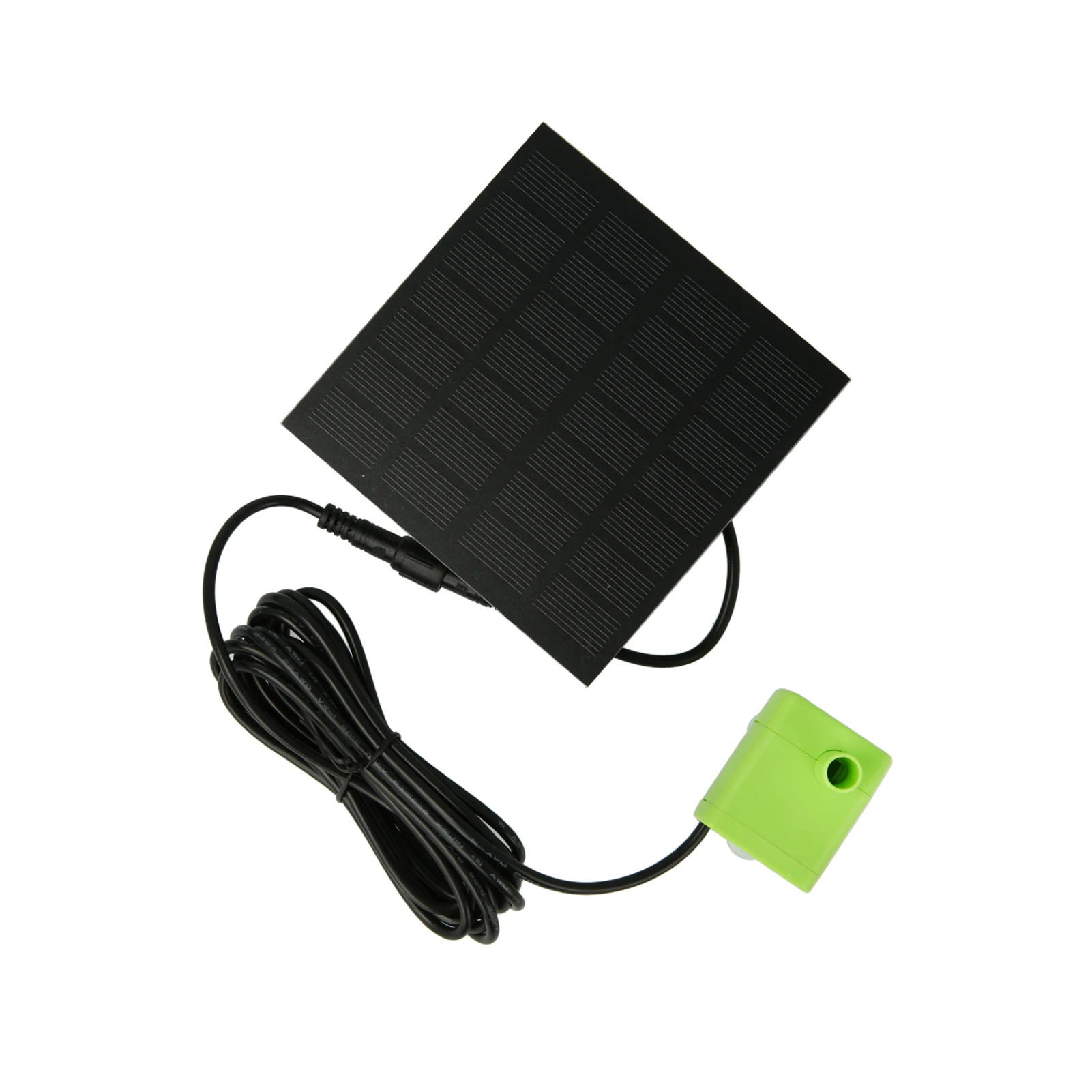 

Solar Fountain Pump with Colorful Flower Type Nozzle Solar Powered Bird Bath Floating Fountains Free Standing Water Pump
