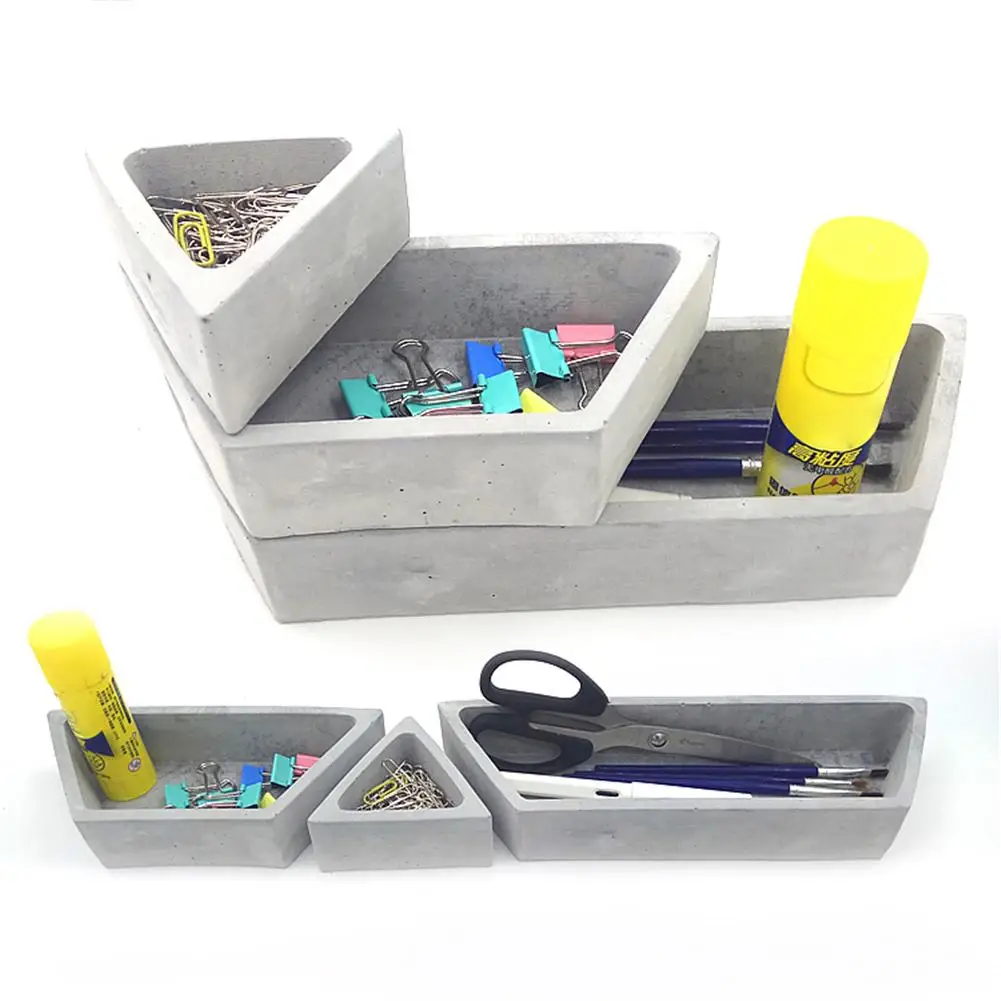 Бетонный садовый горшок форма комбинированный цветочный силиконовая для