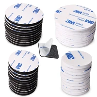 20pcs 3m strong pad mounting tape double sided adhesive acrylic foam tape two sides mounting sticky tape black multiple size