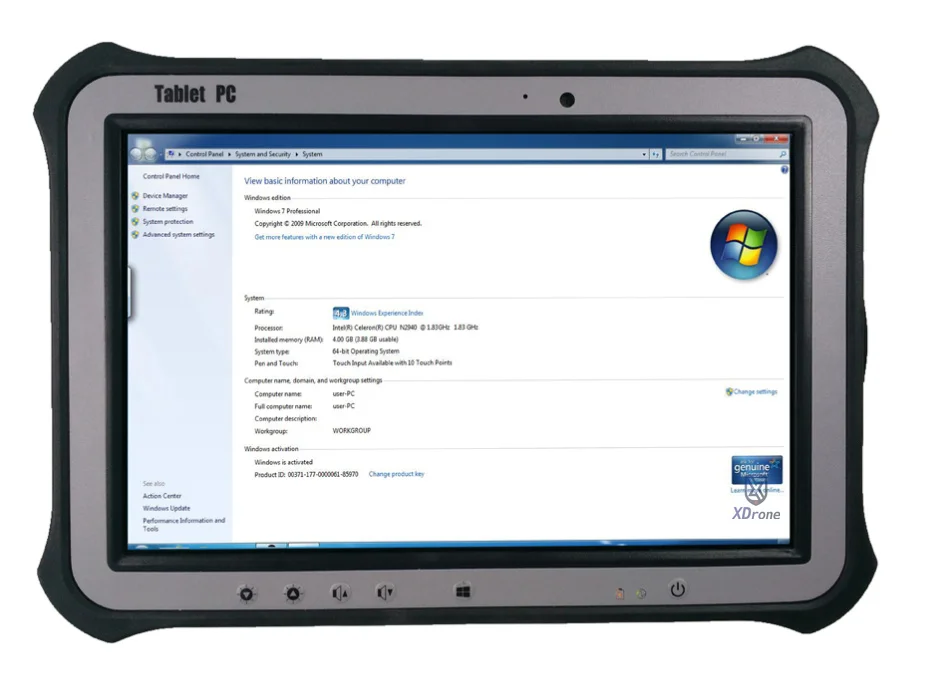 Verkaufen Original Kcosit R8 Windows 10 Pro Industrielle Tablet PC Linux 10.1