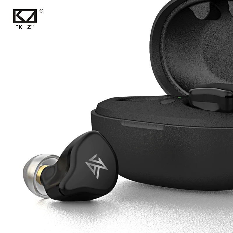 KZ S1/S1D 5 0 TWS наушники беспроводные сенсорное управление Bluetooth динамическая