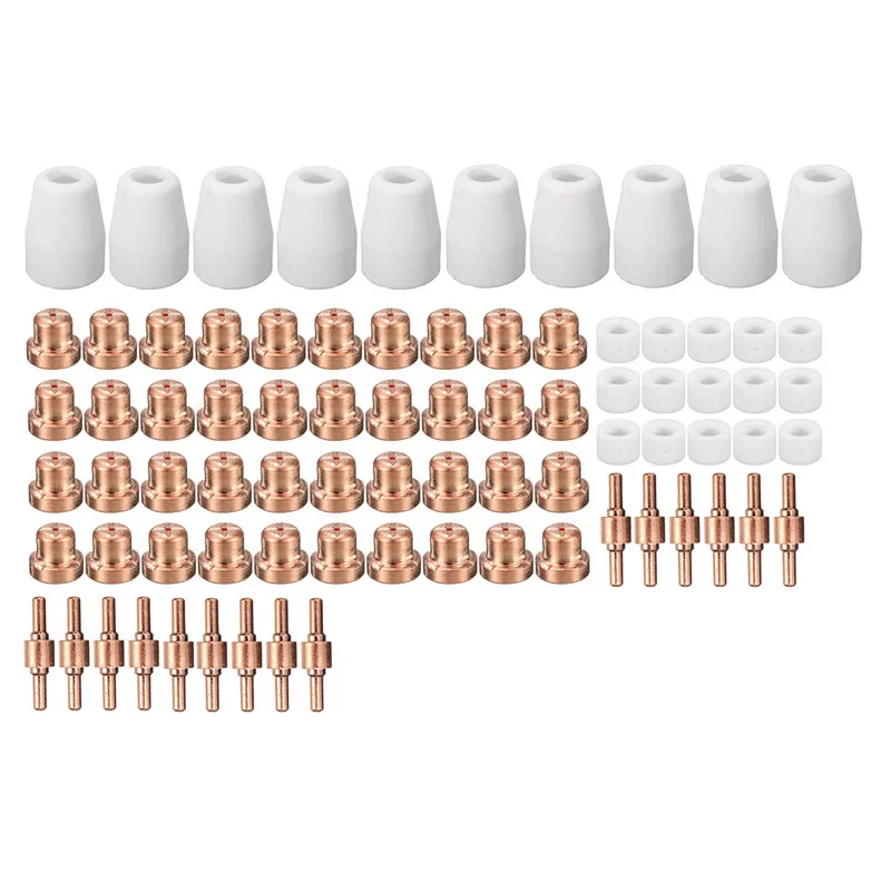 80 шт./компл. плазменный резак комбинированные наконечники электрода для фонаря